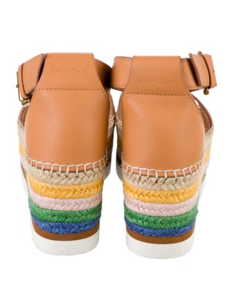 See by Chloé Leather Espadrilles