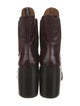 Chloé Crocodile Animal Print Chelsea Boots