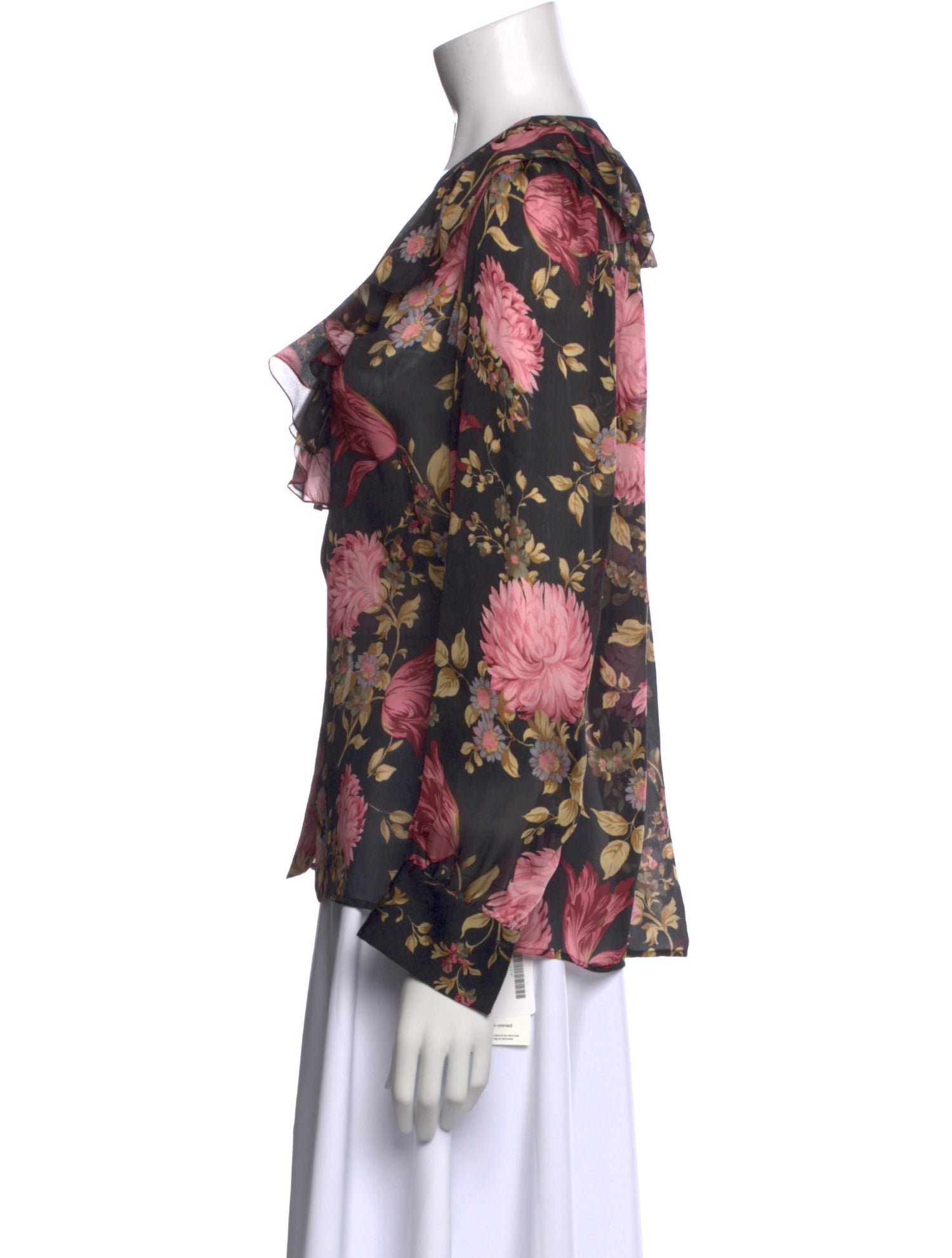 Chloé Silk Floral Print Blouse