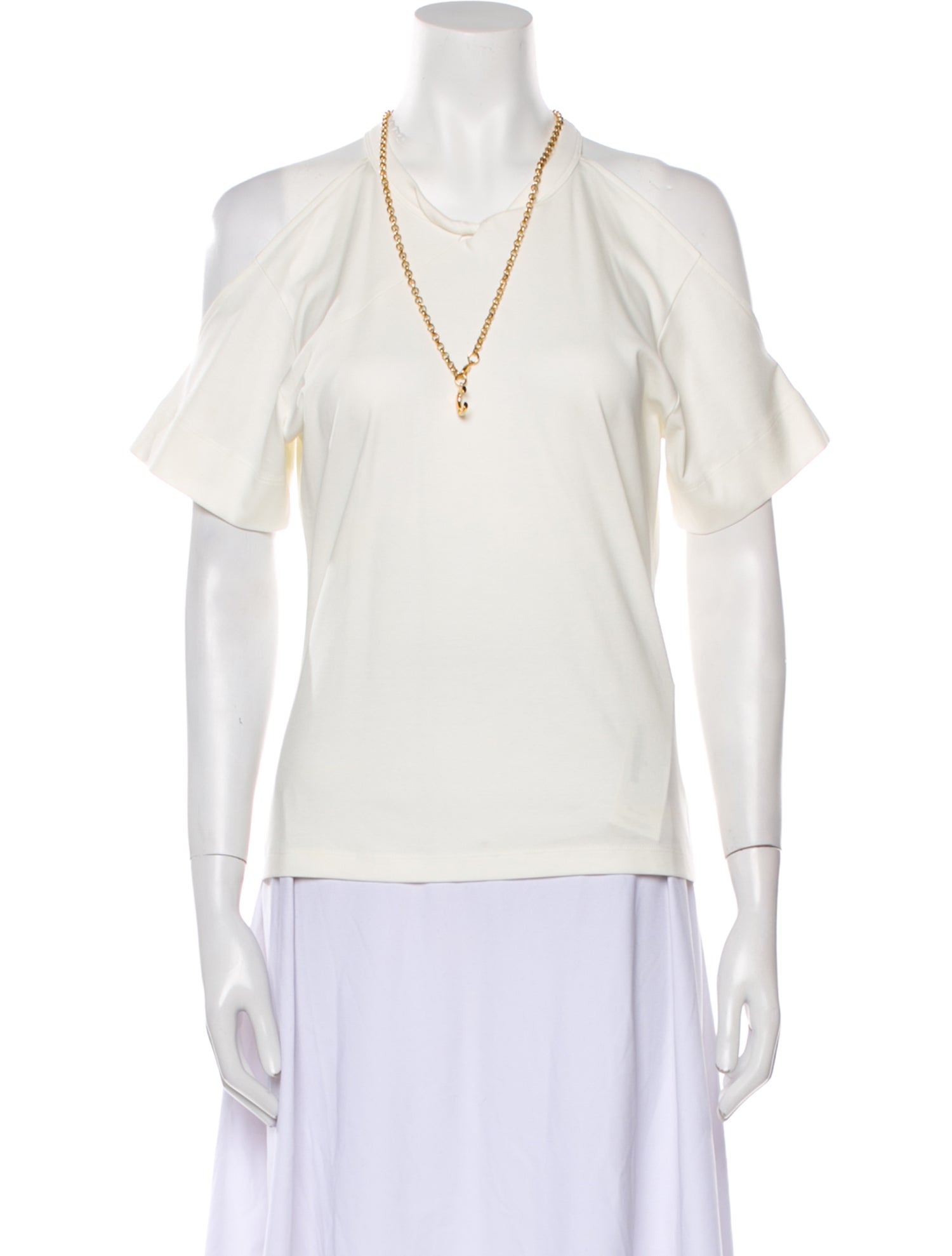 Chloé V-Neck Short Sleeve Polo