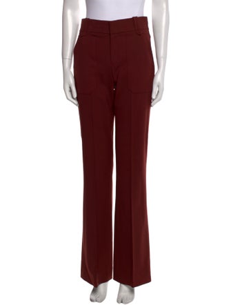 Chloé Virgin Wool Wide Leg Pants
