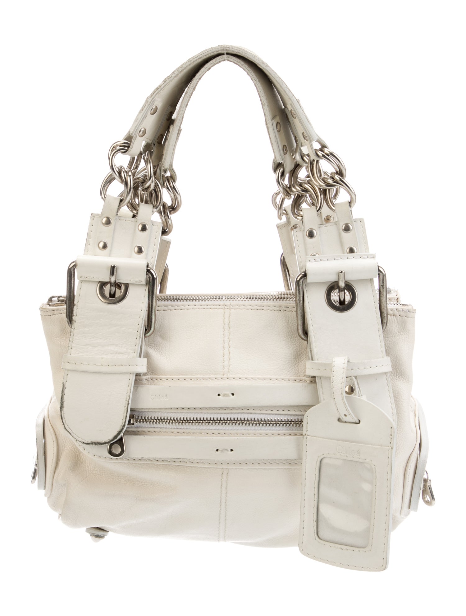 Chloé Leather Top Handle Bag