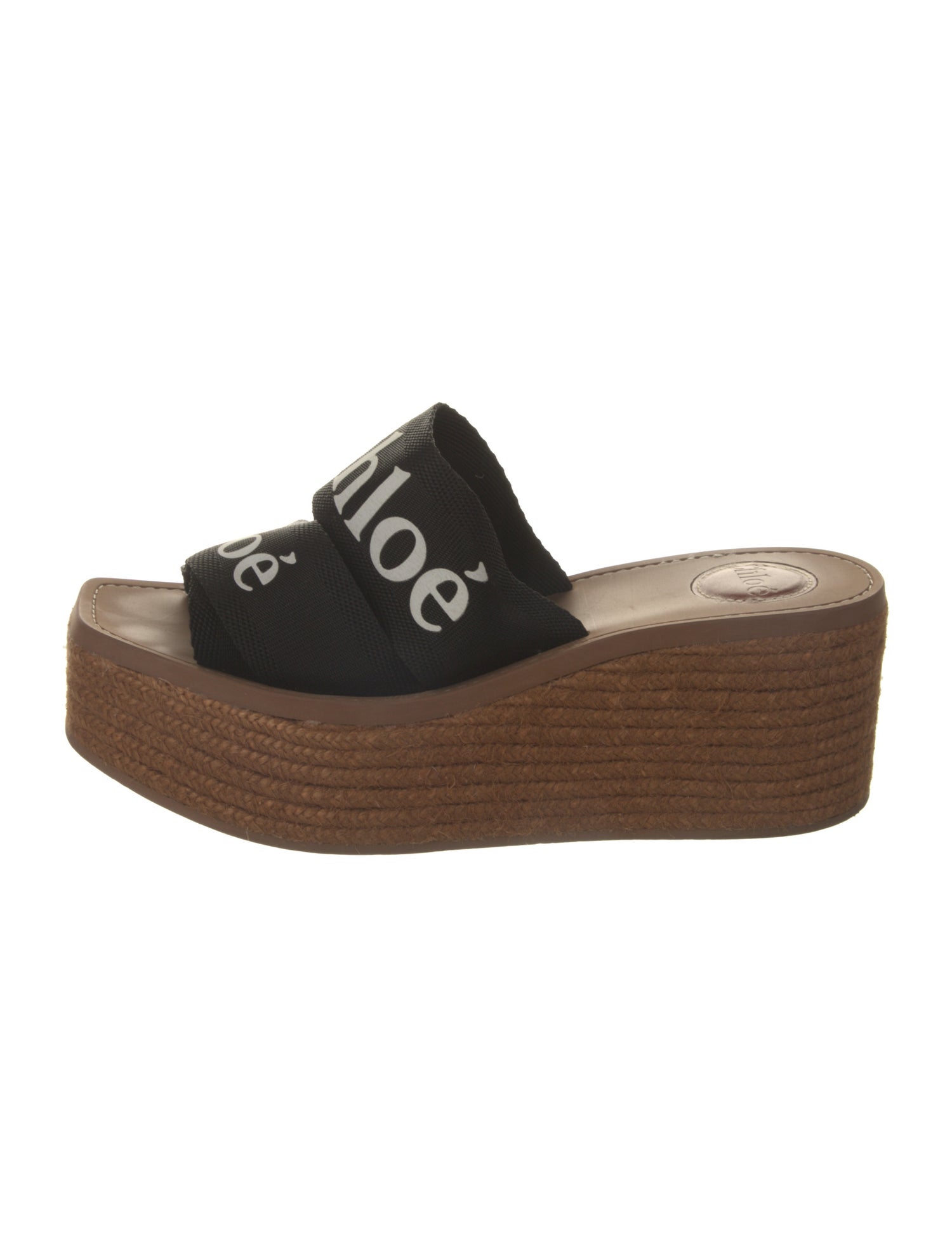 Chloé Graphic Print Slides
