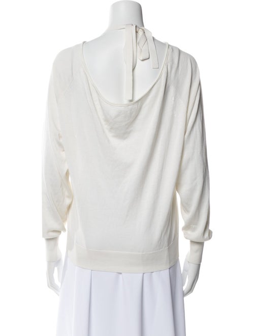 Chloé Silk Crew Neck Sweatshirt