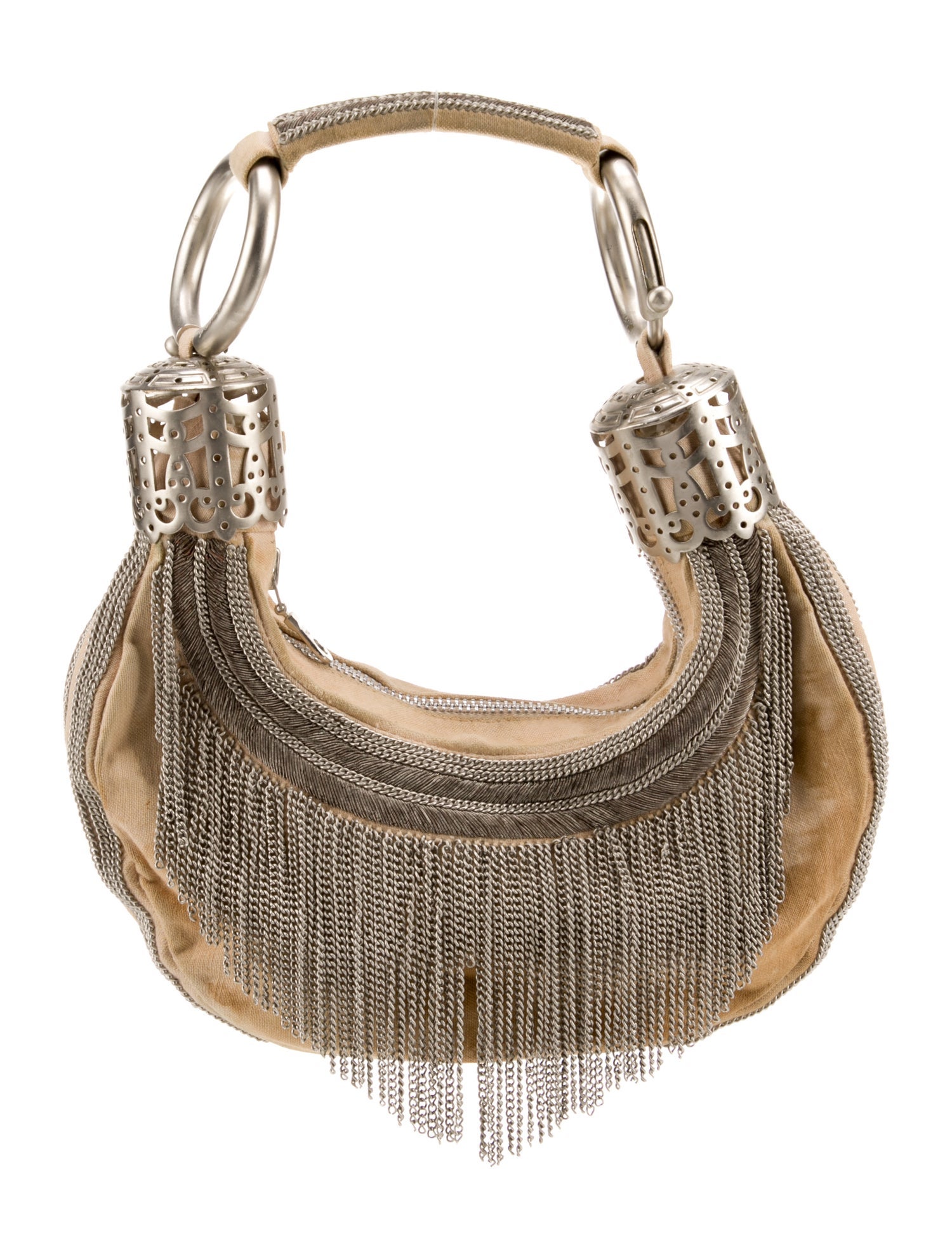 Chloé Canvas Top Handle Bag