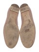 Chloé Leather Scalloped Accent Ballet Flats