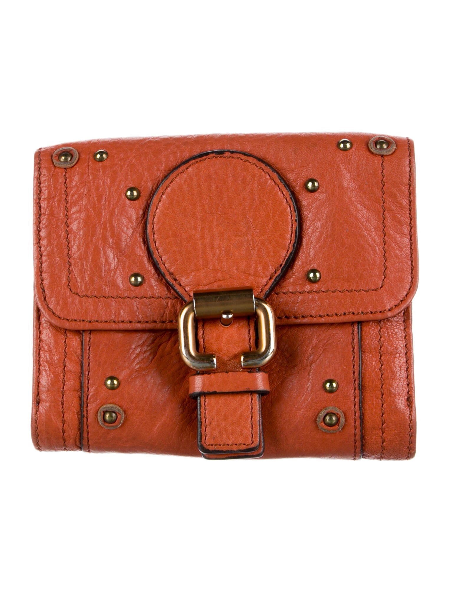 Chloé Leather Compact Wallet