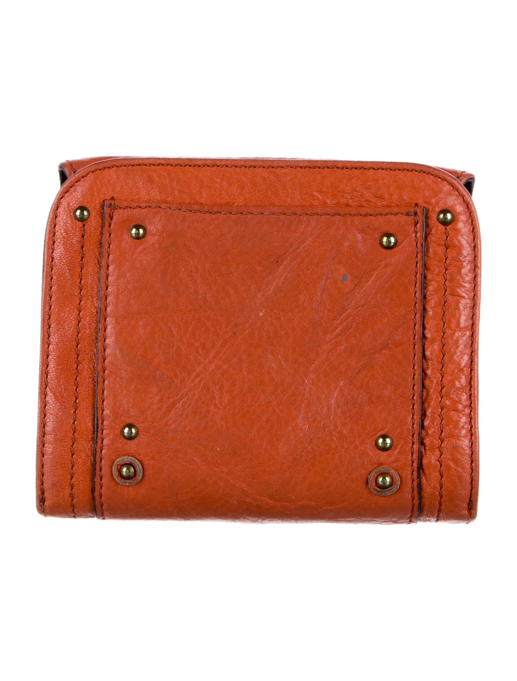 Chloé Leather Compact Wallet