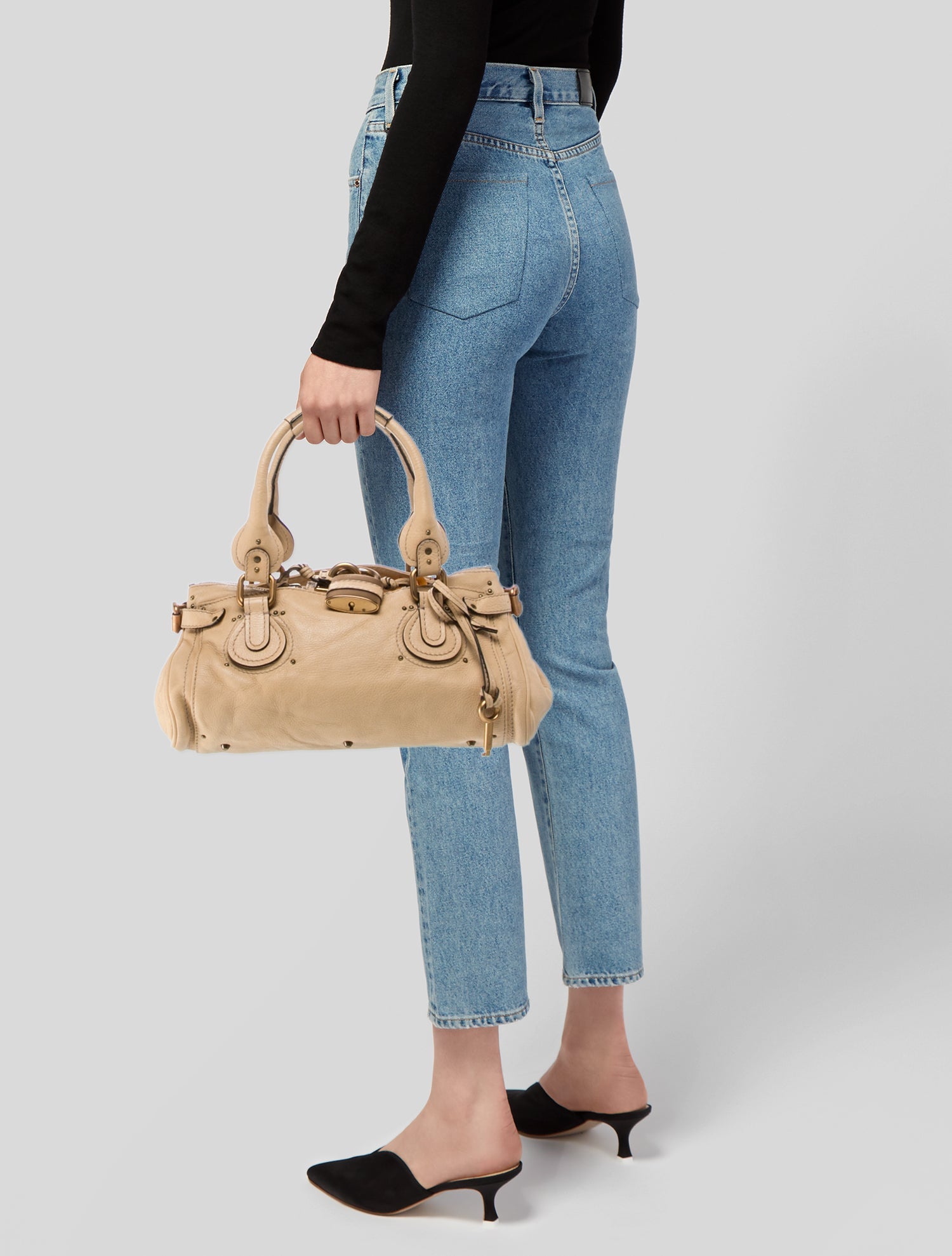 Chloé Leather Paddington Medium