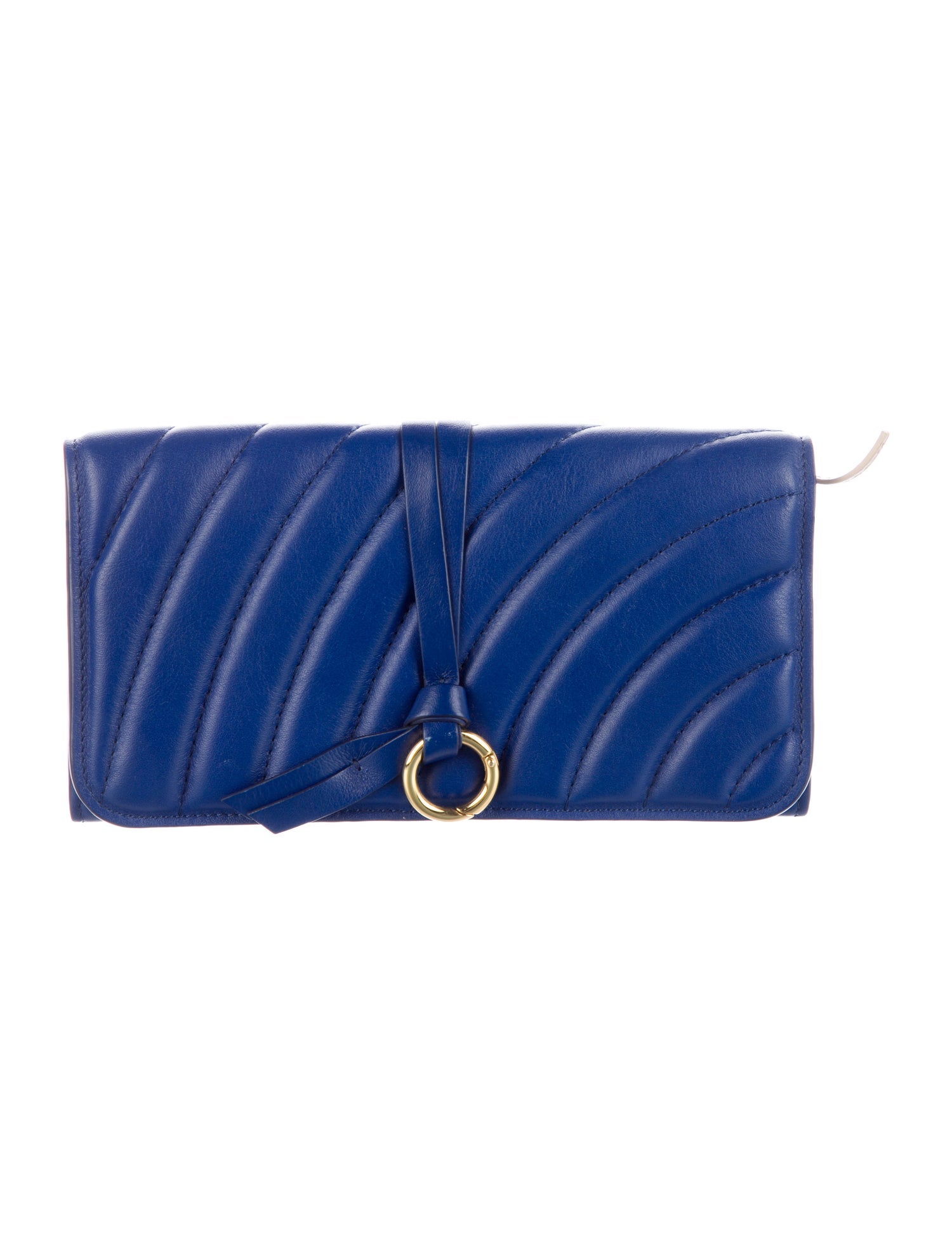 Chloé Leather Printed Continental Wallet
