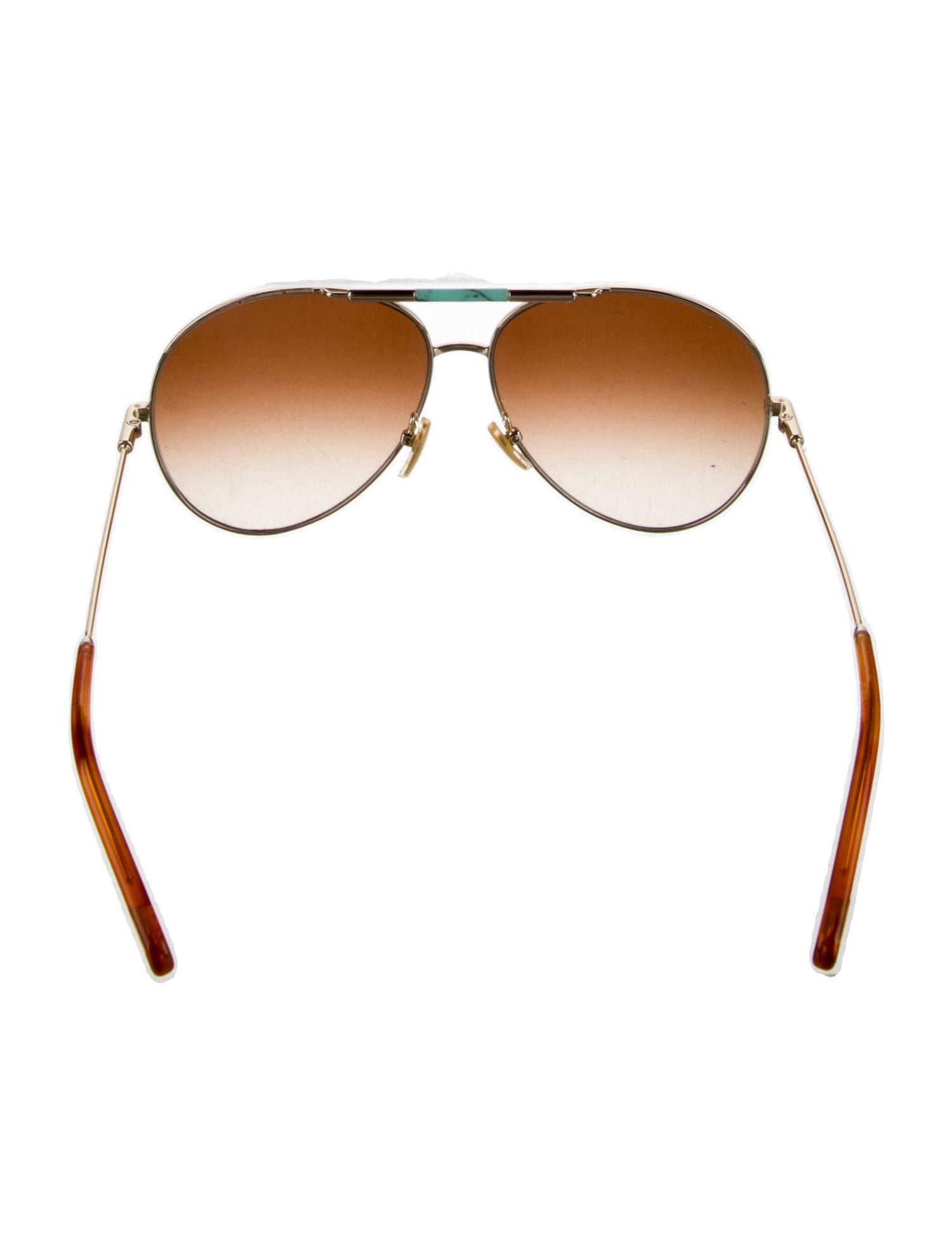 Chloé Aviator Gradient Sunglasses