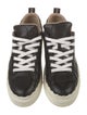 Chloé Embossed Leather Scalloped Accent Sneakers