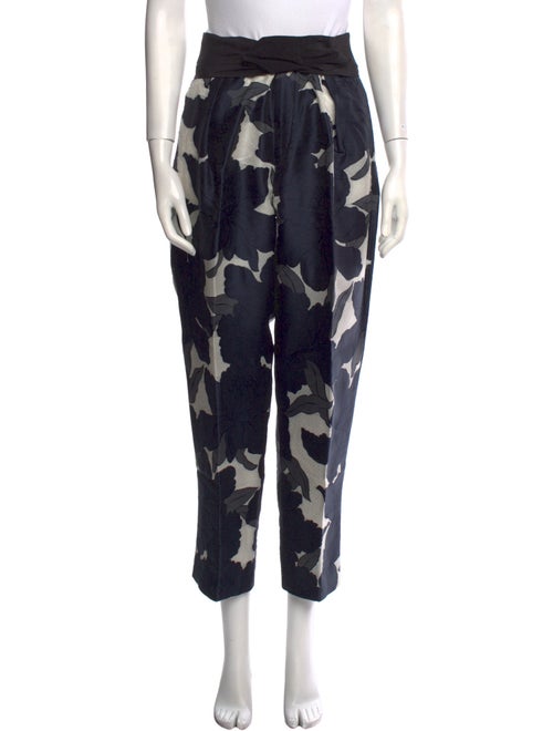Chloé Printed Straight Leg Pants
