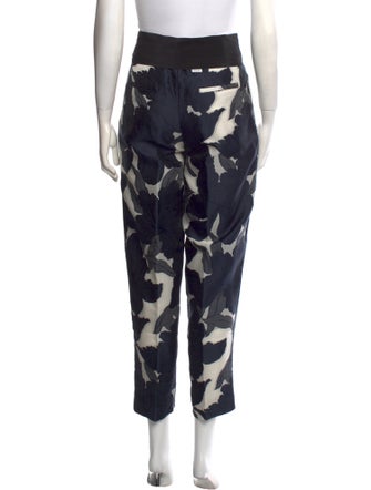 Chloé Printed Straight Leg Pants