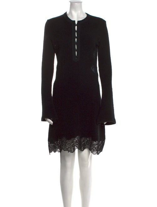 Chloé Virgin Wool Knee-Length Dress