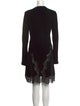 Chloé Virgin Wool Knee-Length Dress