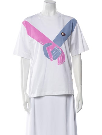 Chloé Graphic Print Crew Neck T-Shirt
