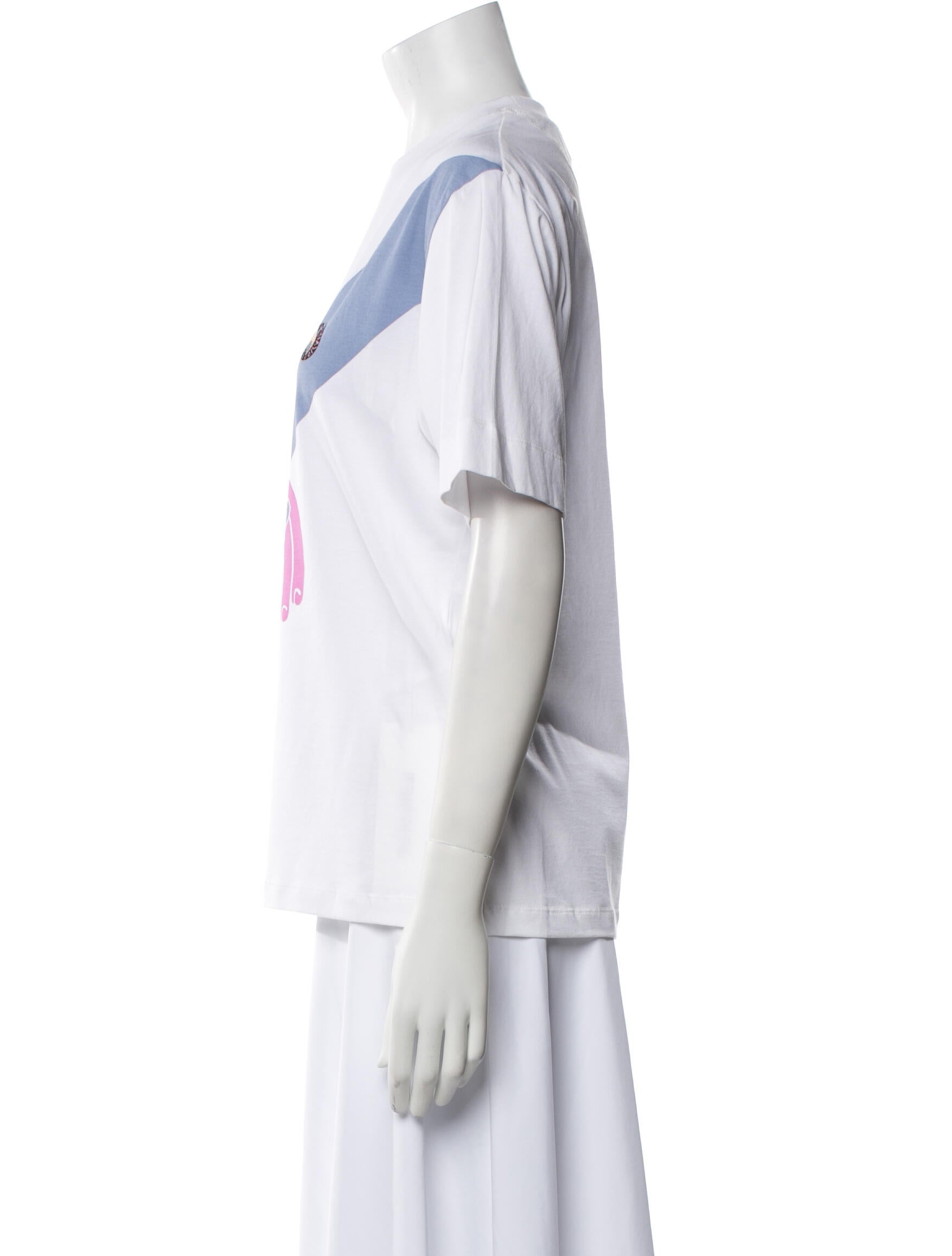 Chloé Graphic Print Crew Neck T-Shirt