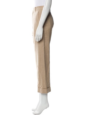 Chloé Virgin Wool Straight Leg Pants