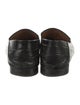 Chloé Embossed Leather Loafers