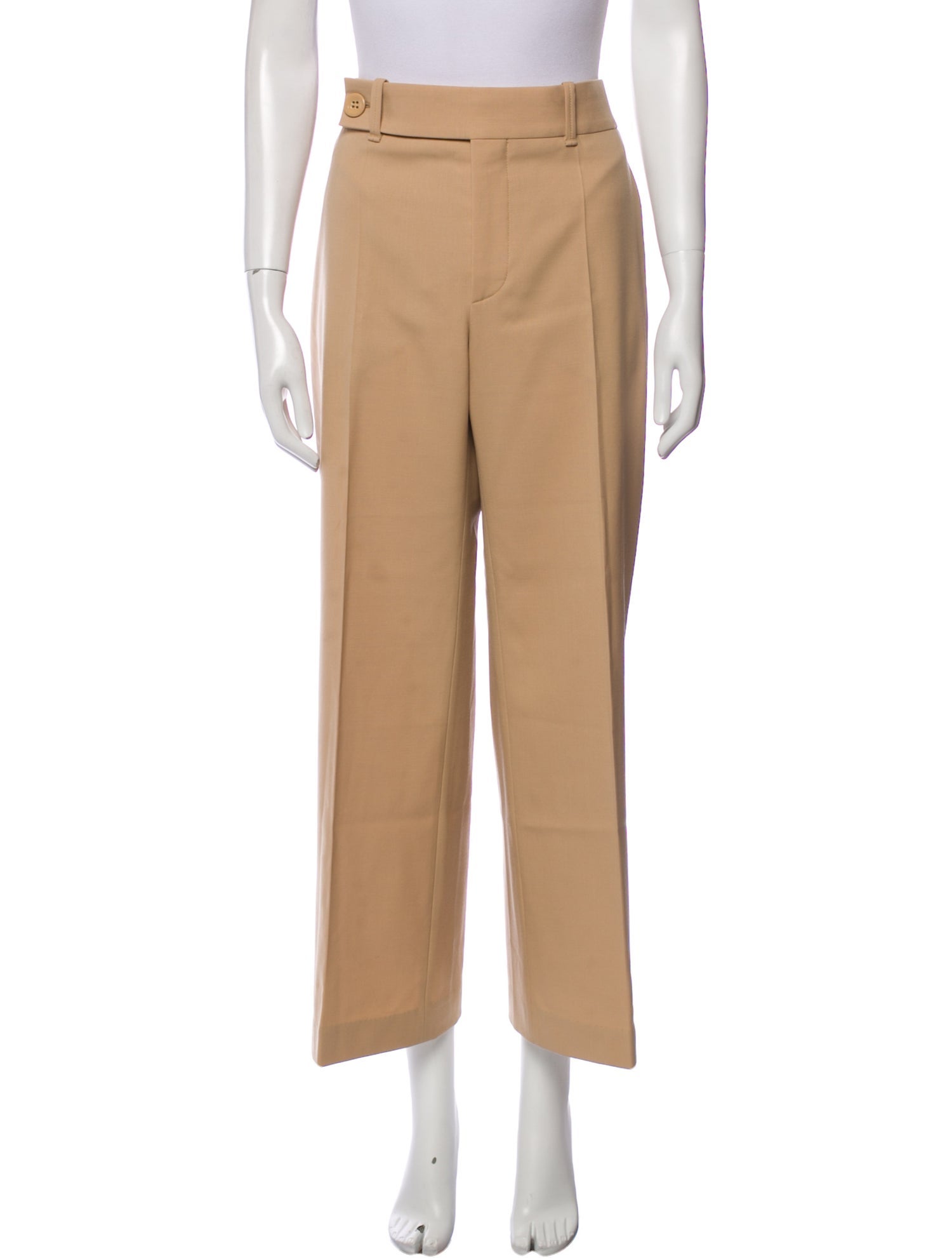 Chloé Virgin Wool Wide Leg Pants w/ Tags