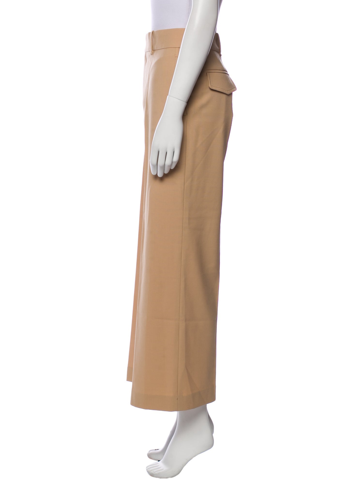Chloé Virgin Wool Wide Leg Pants w/ Tags