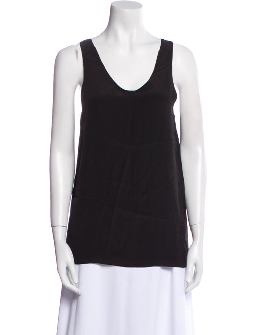 Chloé Silk Scoop Neck Top