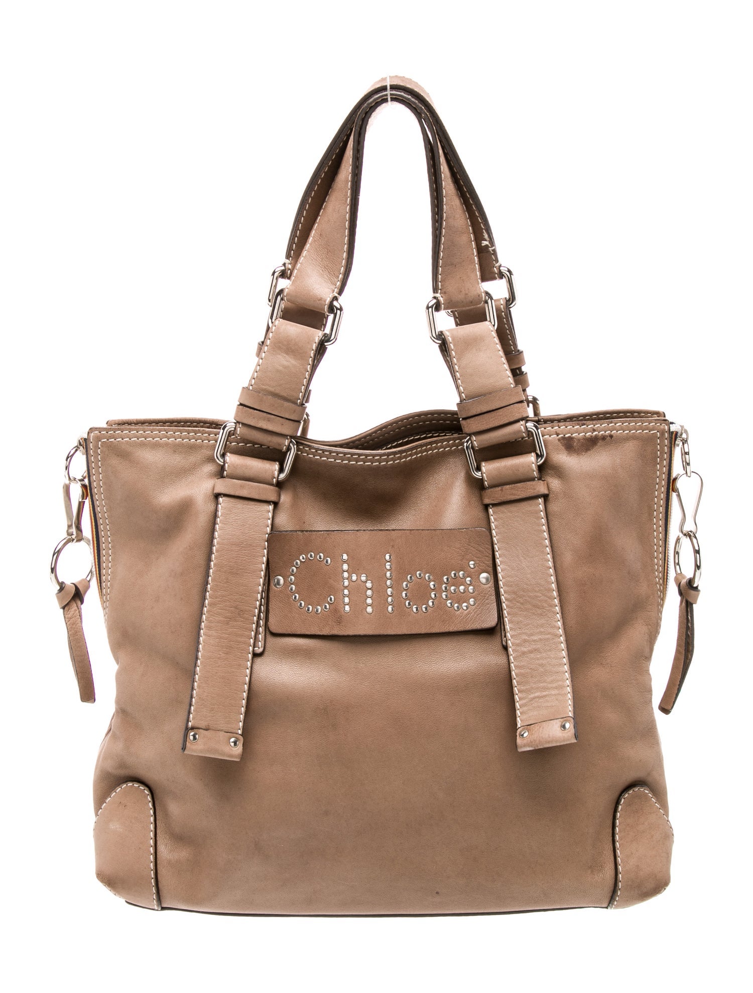Chloé Leather Top Handle Bag