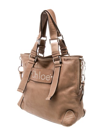 Chloé Leather Top Handle Bag