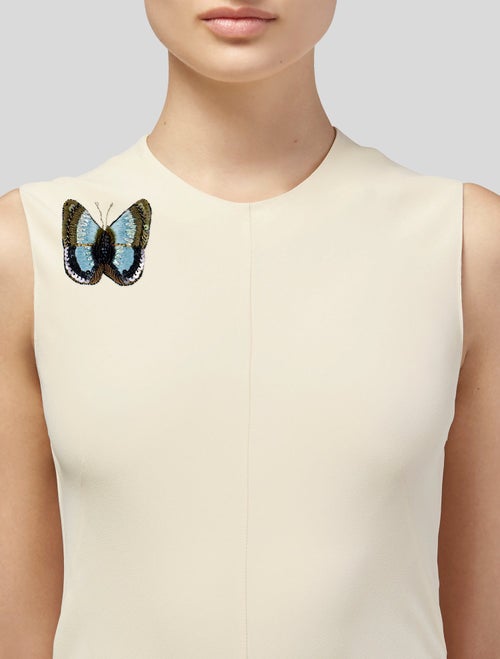 Chloé Fabric Butterfly Brooch