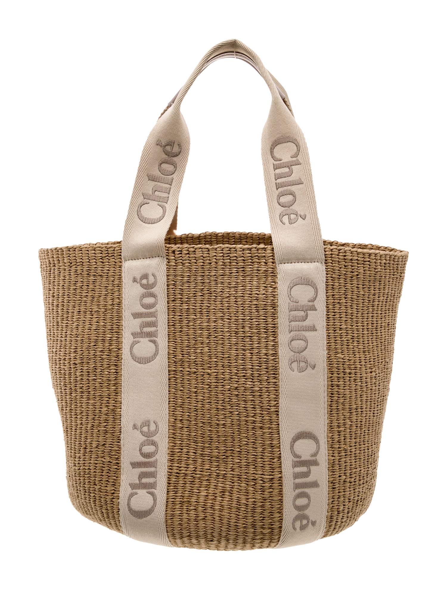 Chloe x Mifuko Raffia Shoulder Bag