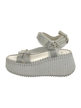 Chloé Whipstitch Trim Sandals
