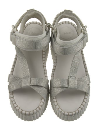Chloé Whipstitch Trim Sandals