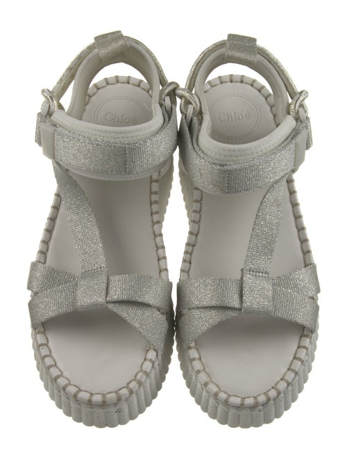 Chloé Whipstitch Trim Sandals
