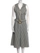 Chloé Striped V-Neck Jumpsuit
