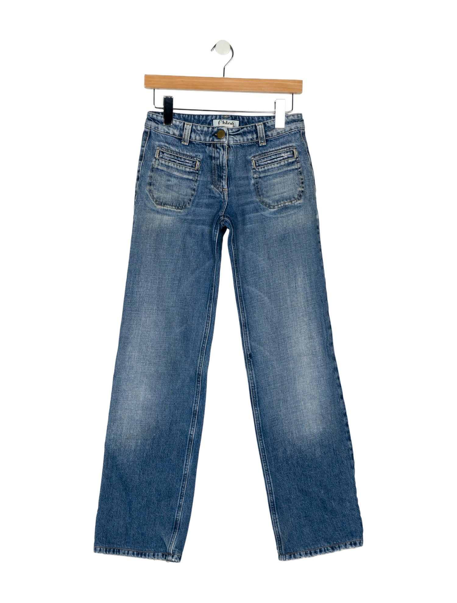 Chloé Vintage Wide Leg Jeans