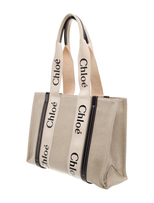 Chloé Canvas Woody Medium