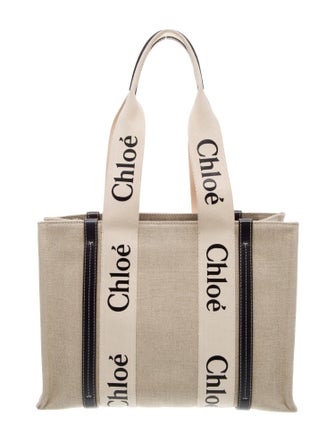 Chloé Canvas Woody Medium