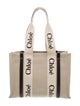 Chloé Canvas Woody Medium