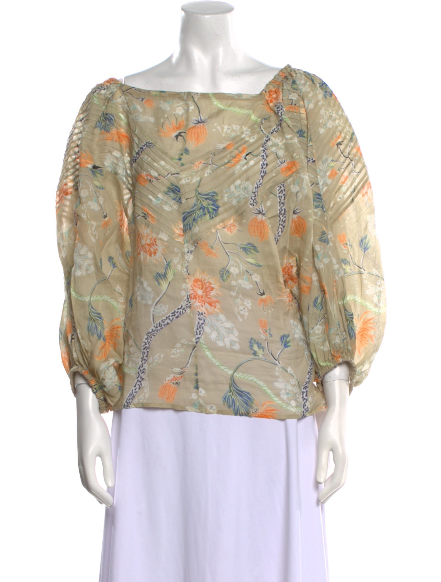 Chloé 2020 Floral Print Blouse