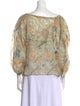 Chloé 2020 Floral Print Blouse