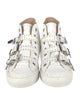 Chloé Leather Studded Accents Sneakers