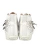 Chloé Leather Studded Accents Sneakers