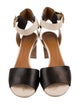 Chloé Leather Colorblock Pattern Sandals