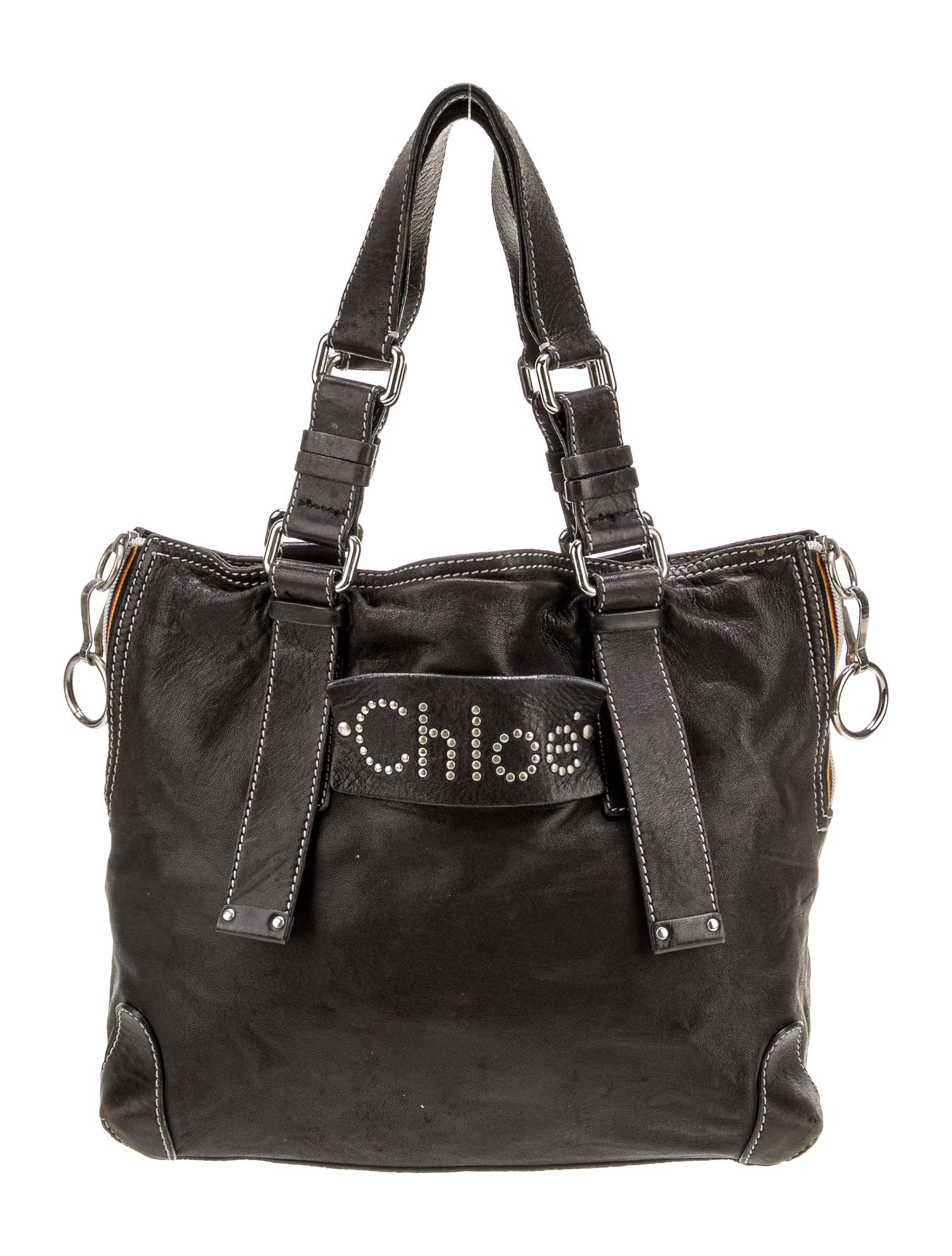 Chloé Leather Top Handle Bag