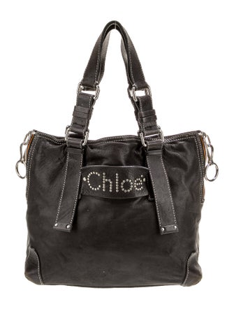 Chloé Leather Top Handle Bag