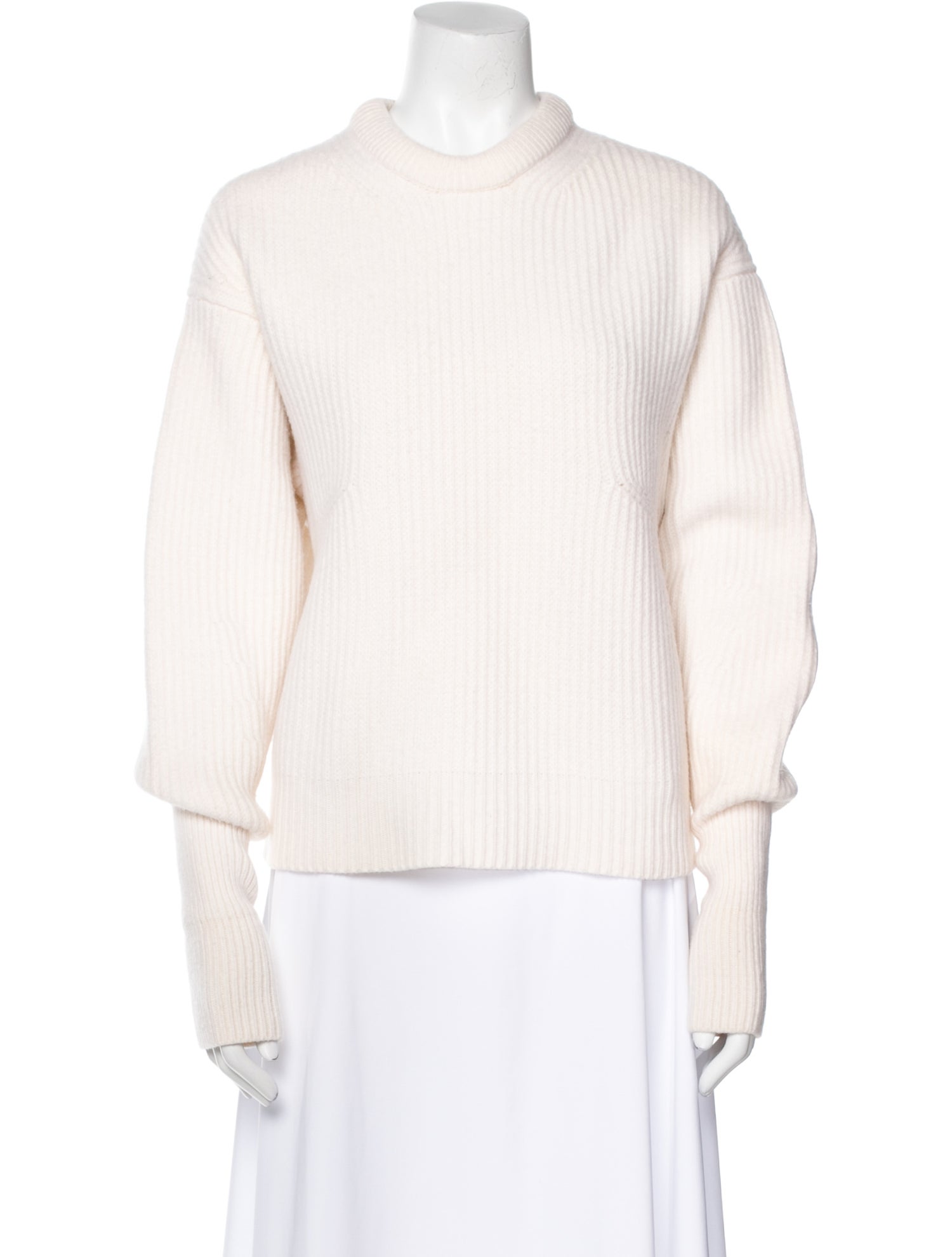 Chloé Merino Wool Crew Neck Sweater