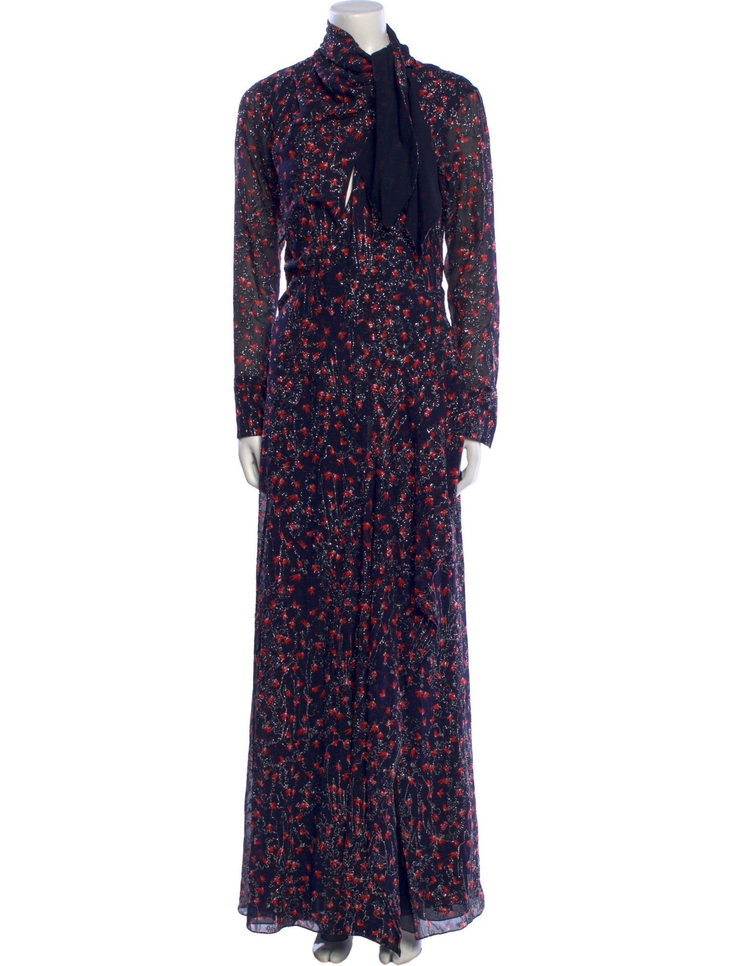 Chloé Silk Long Dress