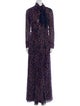 Chloé Silk Long Dress