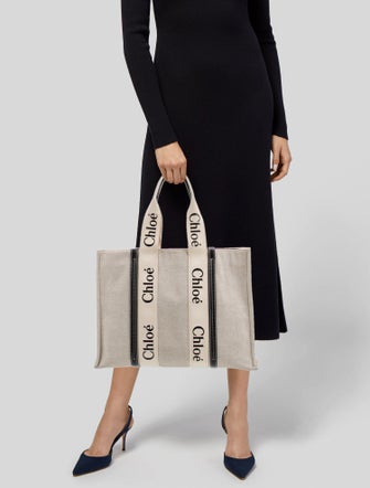 Chloé Canvas Tote